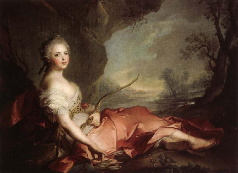  Marie Adelaide of France Represented as Diana